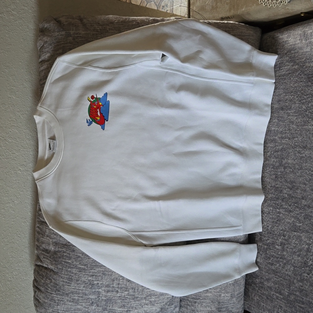 Nike Sweatshirt White Have A Nike Day